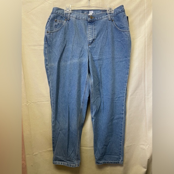 Vintage Deadstock Liz Claiborne Jeans NWT 18P Barrel Style Classic Tapered Fit - Picture 1 of 11